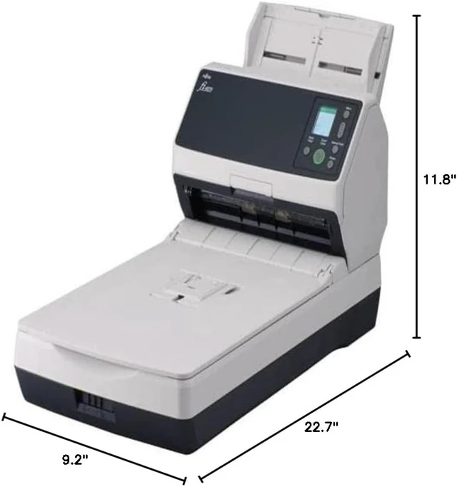 Alt view image 3 of 3 - Fujitsu fi-8270 Image Scanner High-Speed Duplex Document Scanner with 100-Sheet ADF, USB & LAN Connectivity
