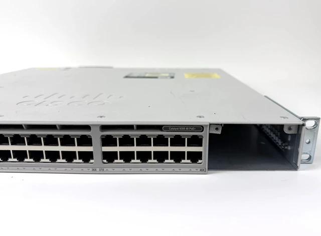 Alt view image 2 of 5 - Catalyst C9300-48P-A - Network Advantage - switch - 48 ports - managed