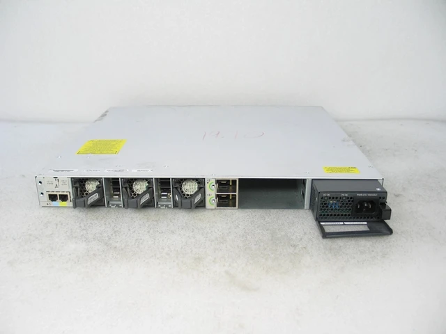 Alt view image 2 of 5 - C9300-48P-E Catalyst 9300 48-Port Gigabit PoE+ Managed Network Essentials Switch