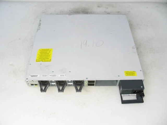 Alt view image 5 of 5 - C9300-48P-E Catalyst 9300 48-Port Gigabit PoE+ Managed Network Essentials Switch