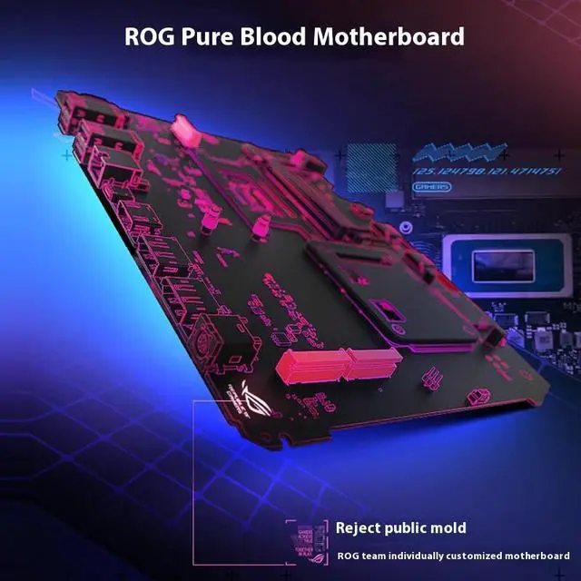 Alt view image 6 of 7 - ROG NUC 2024 Core Ultra 7 mini Mini Exclusive Display Game Console Designer AI Desktop Computer (Ultra 7 155H RTX4060 8G Indepen 16G RAM  512GB SSD)