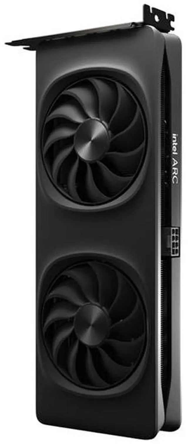 Alt view image 7 of 7 - Intel Arc B580 Limited Edition Graphics Card Black GDDR6 2670MHz Dual Fan Video Card (192-bit, PCI-Express 4.0 x8, One HDMI Three DisplayPorts, Supports 4k)