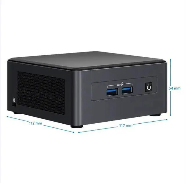 Alt view image 4 of 4 - Intel NUC 11 Pro NUC11TNHi70002 Tiger Canyon Home & Business Mini PC Mini Desktop 11th Gen Intel® Core i7-1165G7 Processor Upto 4.7 GHz Turbo,4 Cores,8 Threads,12 MB L3 Cache /32G RAM /1T