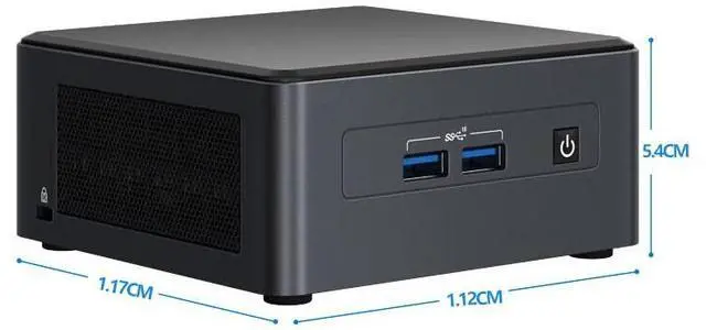 Alt view image 4 of 5 - Intel NUC 11 Pro NUC11TNHi7 Tiger Canyon Home & Business Mini PC Mini Desktop 11th Gen Intel® Core i7-1165G7 Processor Upto 4.7 GHz Turbo,4 Cores,8 Threads,12 MB L3 Cache(Without RAM&SSD)