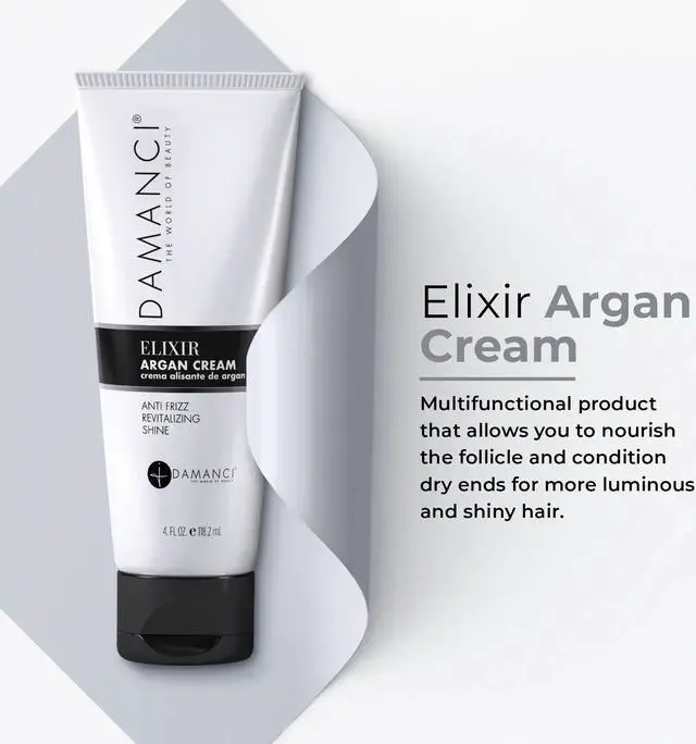 Alt view image 6 of 7 - DAMANCI Elixir Argan Cream (4 Oz)