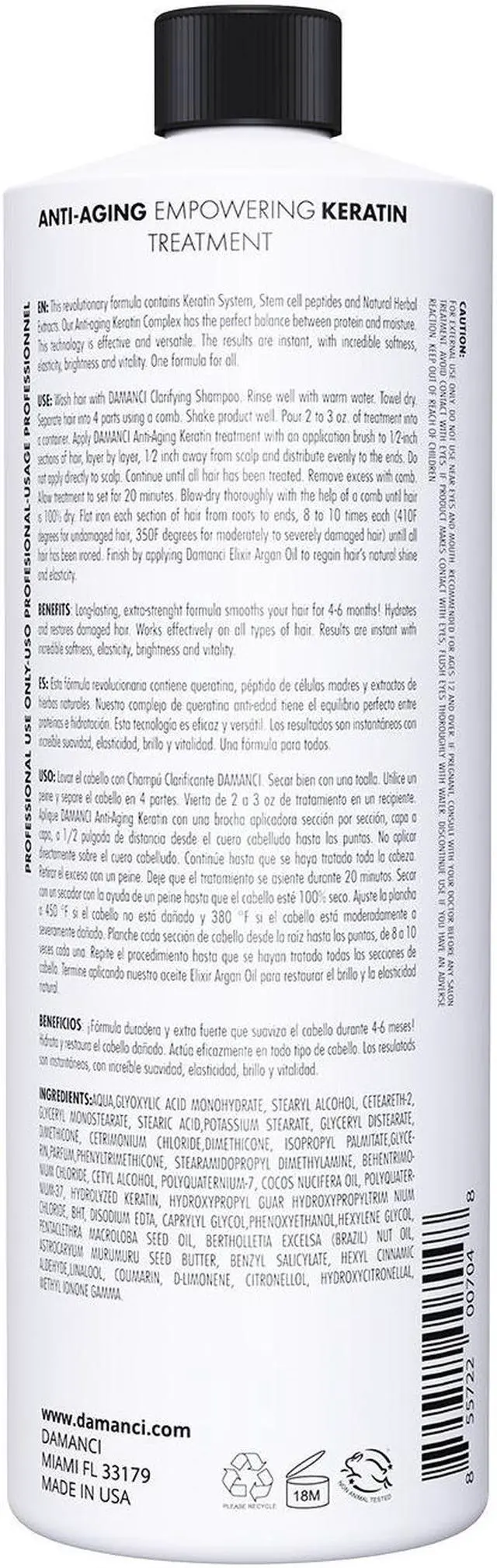 Alt view image 2 of 2 - DAMANCI Empowering Keratin Treatment