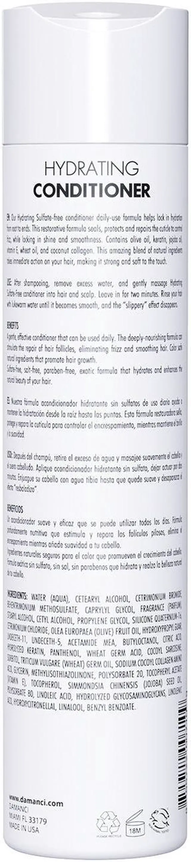 Alt view image 2 of 3 - DAMANCI Hydrating Conditioner