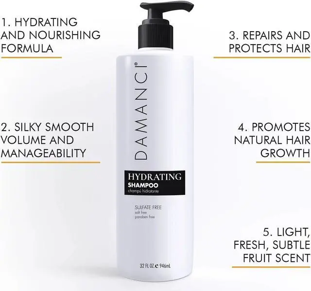Alt view image 6 of 6 - DAMANCI Hydrating Shampoo