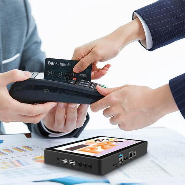 Alt view image 4 of 6 - HIGOLE F3 APL MINI PC TABLET: 8" WINDOWS 10, INTEL N3350, HDMI, 4GB RAM, 64GB, INDUSTRIAL ALL-IN-ONE
