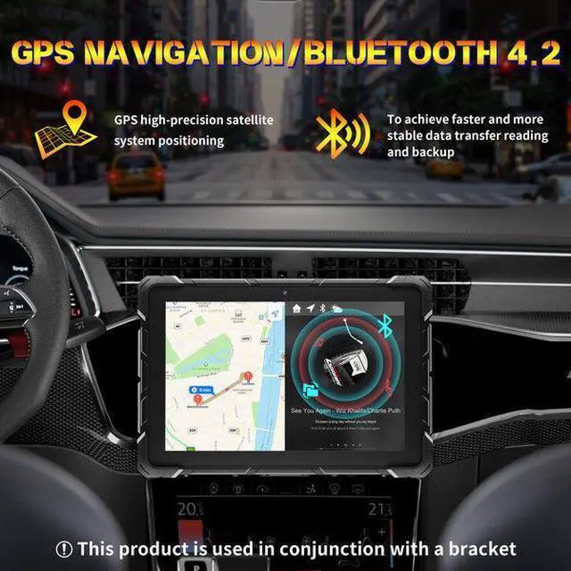 Alt view image 4 of 6 - HIGOLEPC F9A: Intel N100 16GB+256GB Rugged Tablet with Windows 11 Pro, 4G LTE, GPS, NFC, and 16000mAh Large Capacity Battery for Enhanced Performance and Connectivity