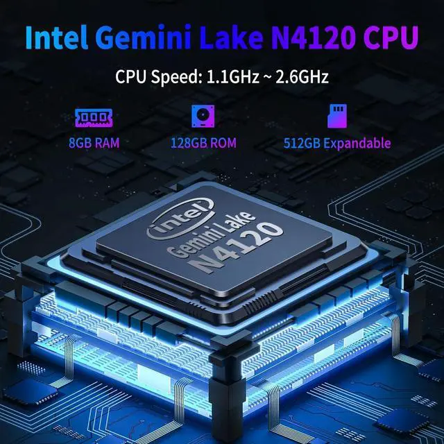 Alt view image 2 of 7 - HIGOLEPC Rugged Windows Tablet 10.1" FHD Sunlight Readable, Windows 11 Pro, 4G LTE GPS, Intel Quad-Core - 8GB RAM/128 GB ROM - IP67 Waterproof