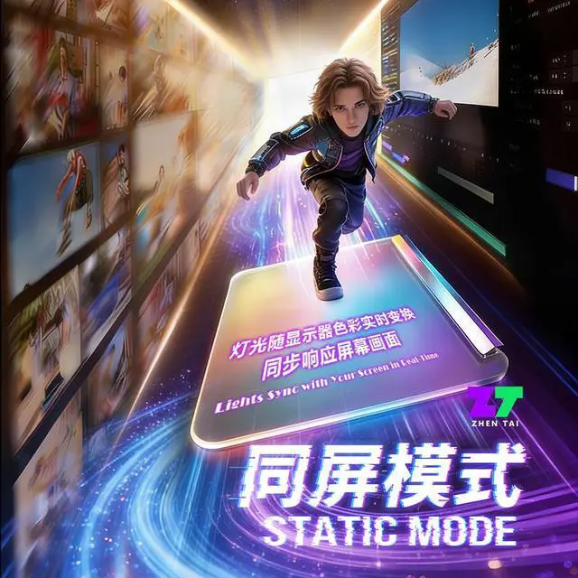 Alt view image 4 of 7 - Large RGB Gaming Mouse Pad Extended Soft LED Mouse Pad, Anti-Slip Rubber Base, Keyboard & Mouse Mat (13.2 × 12.2 Inches)