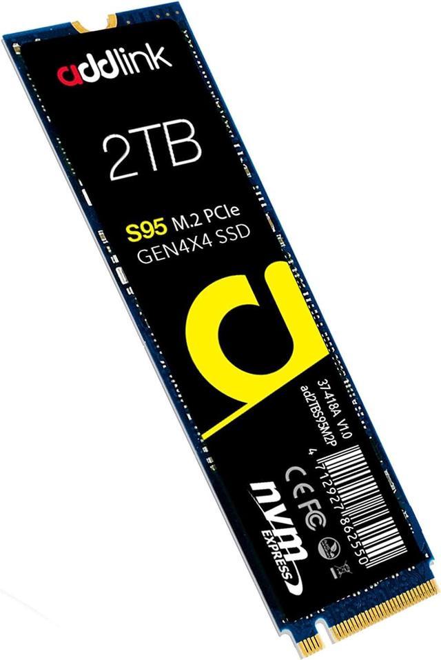 Addlink S95 2TB SSD for PC Storage 7200 MB/s Maximum Read Speed