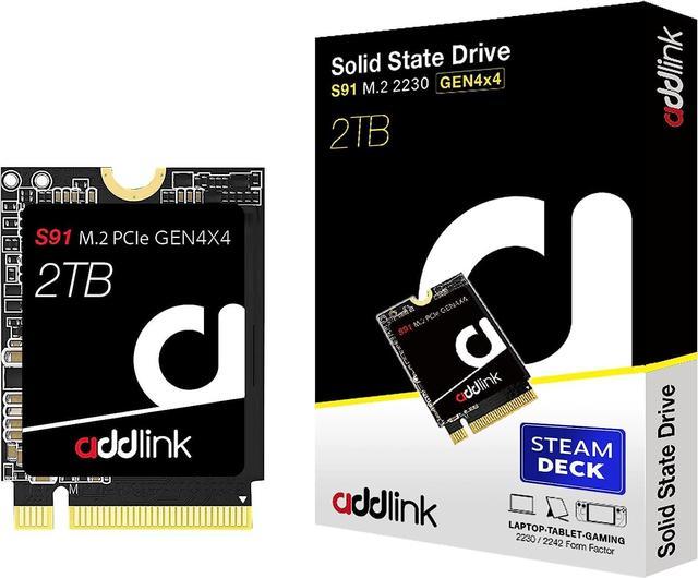 Addlink New S91 2TB 2230 NVMe High Performance PCIe Gen4x4 2230 3D