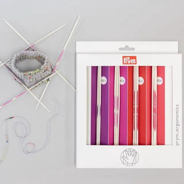 Alt view image 4 of 5 - 8" Double Point Knitting Needles Set