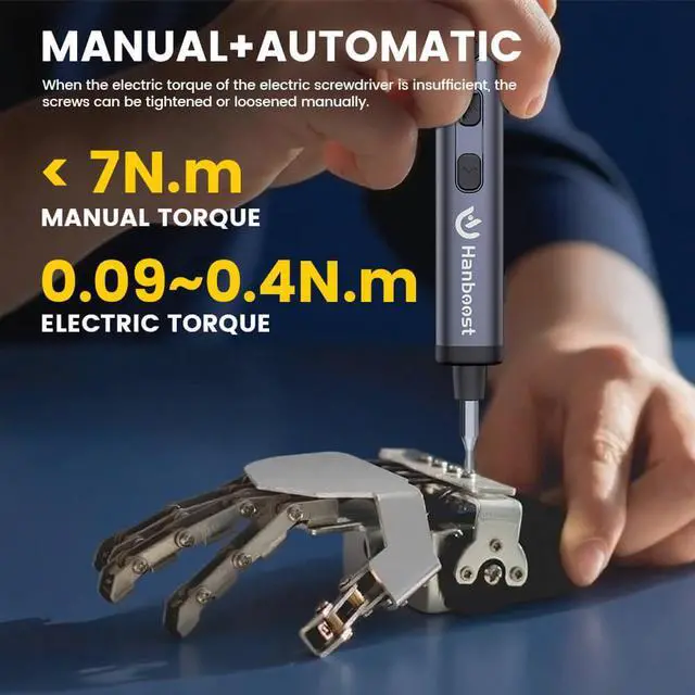 Alt view image 4 of 7 - Hanboost 78 in 1 Precision Electric Screwdriver Set with Rotating Book Spine Storage Box Design for Reparing Laptop, Phone, Camera, Watch, and Drone