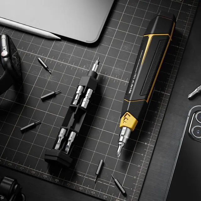 Alt view image 6 of 6 - Hanboost 16 In 1 Manual Magnetic Precision Screwdriver Set with 14 Buits