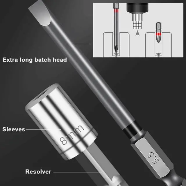 Alt view image 4 of 4 - Hanboost 31 In 1 Ratchet Screwdriver Set