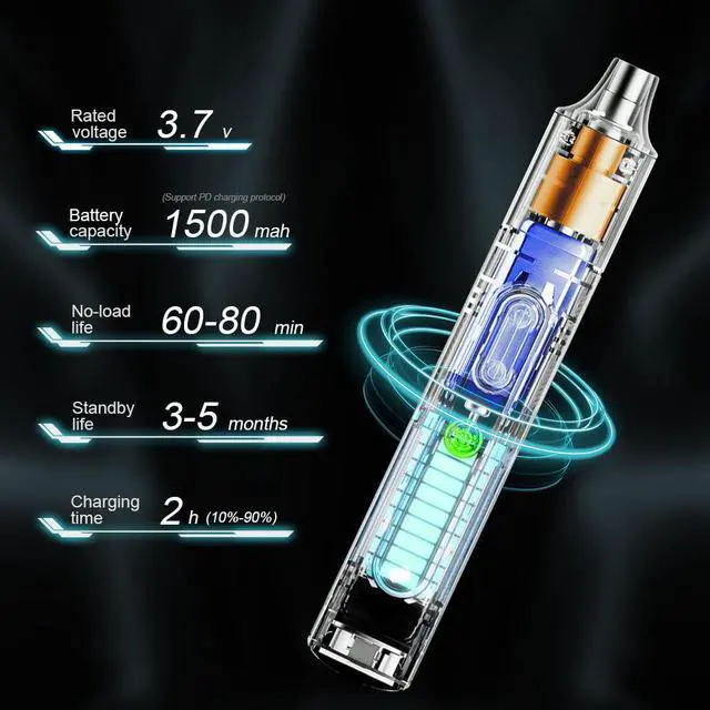 Alt view image 5 of 6 - Hanboost 35 In 1 Precision Electric Screwdriver Set for PC, Phone, Camera, Laptop, Watch, and Drone Repairs