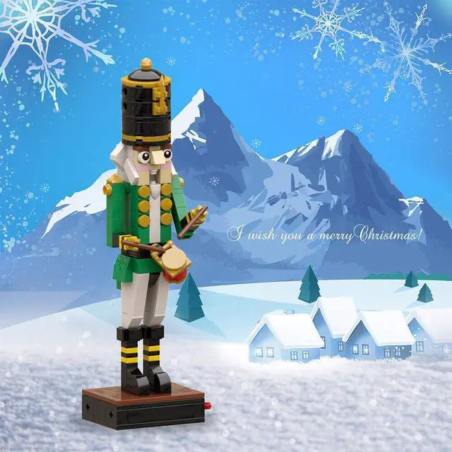 Alt view image 2 of 6 - ZITIANYOUBUILD Waist Drummer Soldier Model Building Kit 191 Pieces Kids Gift MOC