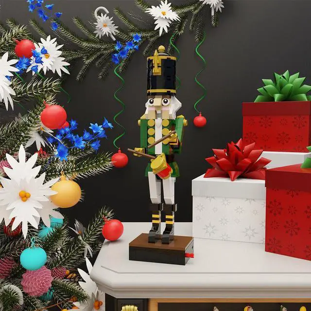 Alt view image 3 of 6 - ZITIANYOUBUILD Waist Drummer Soldier Model Building Kit 191 Pieces Kids Gift MOC