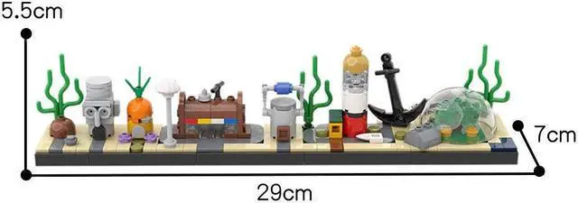 Alt view image 2 of 2 - ZITIANYOUBUILD TV Show Skyline Architecture Model Building Toys 262 Pieces MOC