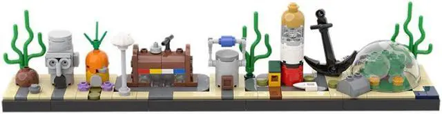 Main image of ZITIANYOUBUILD TV Show Skyline Architecture Model Building Toys 262 Pieces MOC