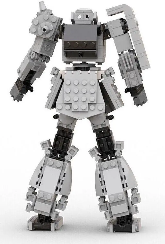 Alt view image 3 of 7 - ZITIANYOUBUILD Robot Model Mobile Suit Building Kit 493 Pieces from Animation MOC