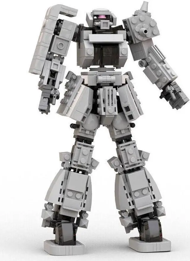 Alt view image 6 of 7 - ZITIANYOUBUILD Robot Model Mobile Suit Building Kit 493 Pieces from Animation MOC