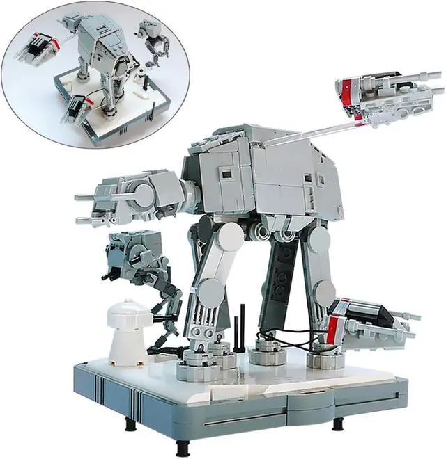 Main image of ZITIANYOUBUILD Battle of Hoth Mini Diorama 662 Pieces from Film about Star MOC