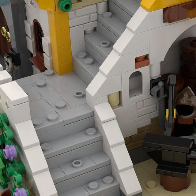 Alt view image 4 of 7 - ZITIANYOUBUILD Modular Island Expansion Set for 6277-1 Imperial Trading Post MOC