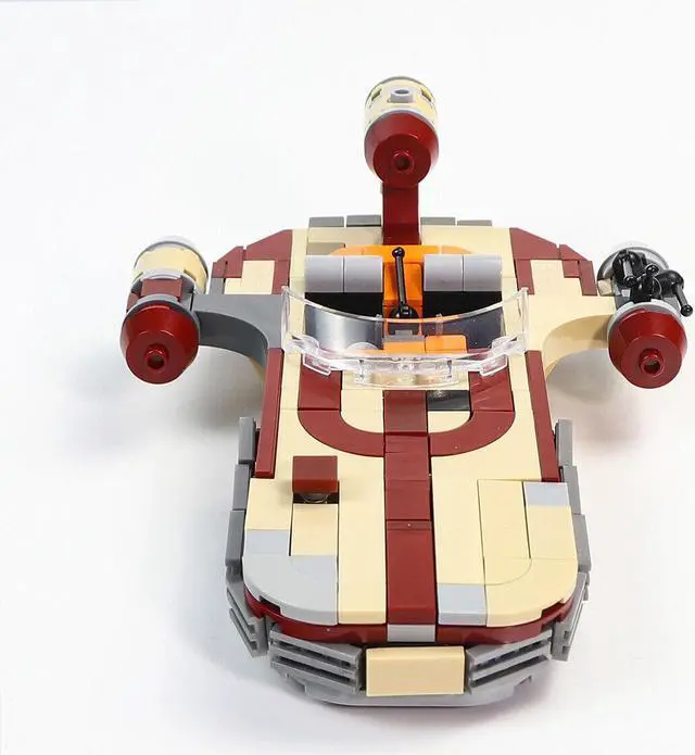 Alt view image 4 of 7 - ZITIANYOUBUILD SoroSuub Landspeeder Model 300 Pieces Building Toys Sets and Packs MOC