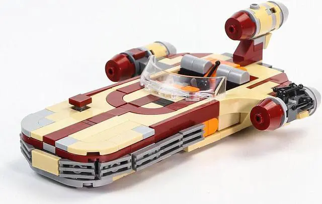 Alt view image 7 of 7 - ZITIANYOUBUILD SoroSuub Landspeeder Model 300 Pieces Building Toys Sets and Packs MOC