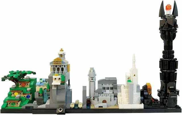 Alt view image 2 of 7 - ZITIANYOUBUILD Skyline Architecture Model about Ring 730 Pieces Building Toys Set MOC