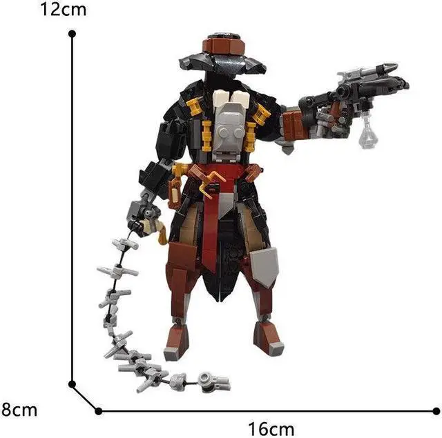 Alt view image 2 of 7 - ZITIANYOUBUILD Huntress Mecha Suit / Iconic Warrior Model 353 Pieces Building Toys MOC
