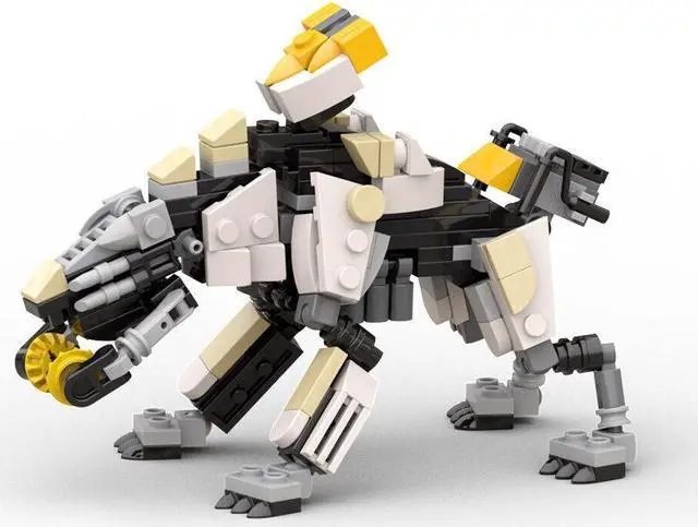 Main image of ZITIANYOUBUILD Acquisition Class Machine Quadruped Monster Scrapper Model 219 Pieces MOC