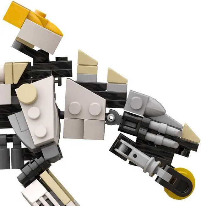 Alt view image 6 of 7 - ZITIANYOUBUILD Acquisition Class Machine Quadruped Monster Scrapper Model 219 Pieces MOC