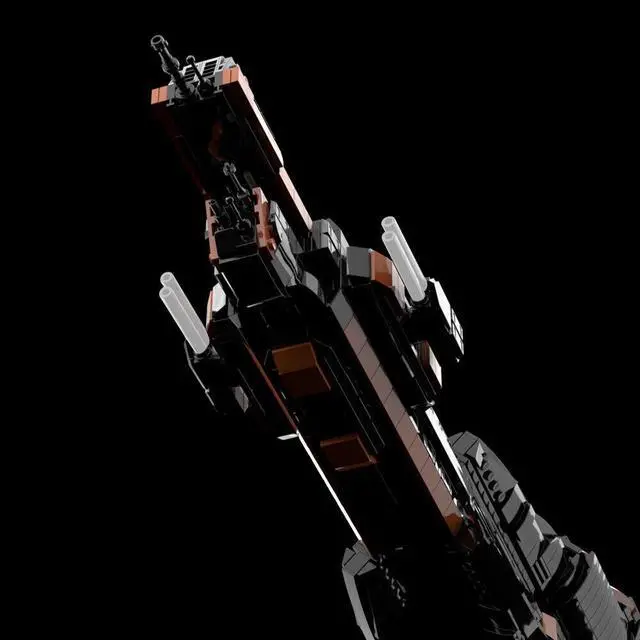 Alt view image 7 of 7 - ZITIANYOUBUILD Donnager-class Battleship 1904 Pieces 1:900 Scale from TV Series MOC