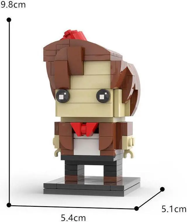 Alt view image 2 of 7 - ZITIANYOUBUILD The 4th, 11th, and 13th Doctors from Sci-Fi TV Series 486 Pieces MOC