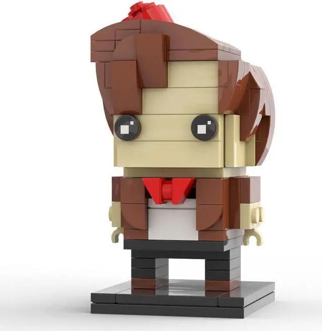 Alt view image 6 of 7 - ZITIANYOUBUILD The 4th, 11th, and 13th Doctors from Sci-Fi TV Series 486 Pieces MOC