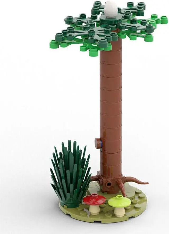 Alt view image 7 of 7 - ZITIANYOUBUILD One-eyed Musclebound Sleepiness Monster 505 Pieces from Game MOC