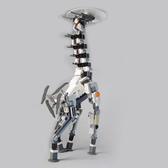 Alt view image 3 of 5 - ZITIANYOUBUILD Micro Giraffe Model Monster 238 Pieces from Action Role Playing Game MOC