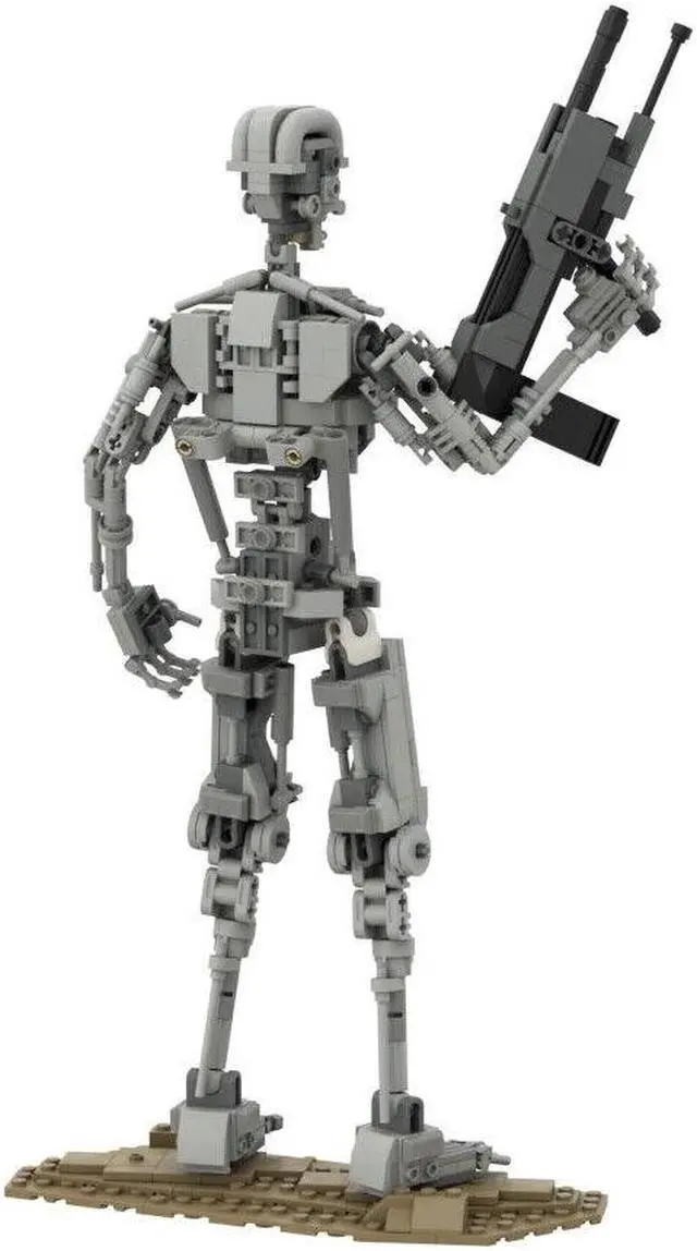 Alt view image 5 of 7 - ZITIANYOUBUILD T-800 Building Kit 534 Pieces Building Toys Set Building Toys Set MOC