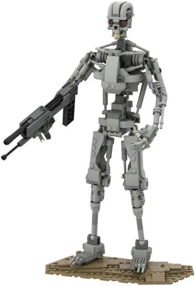 Alt view image 4 of 7 - ZITIANYOUBUILD T-800 Building Kit 534 Pieces Building Toys Set Building Toys Set MOC