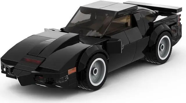 Alt view image 2 of 7 - ZITIANYOUBUILD Most Famous Fictional Car 176 Pieces 100% Compatible Building Toys MOC