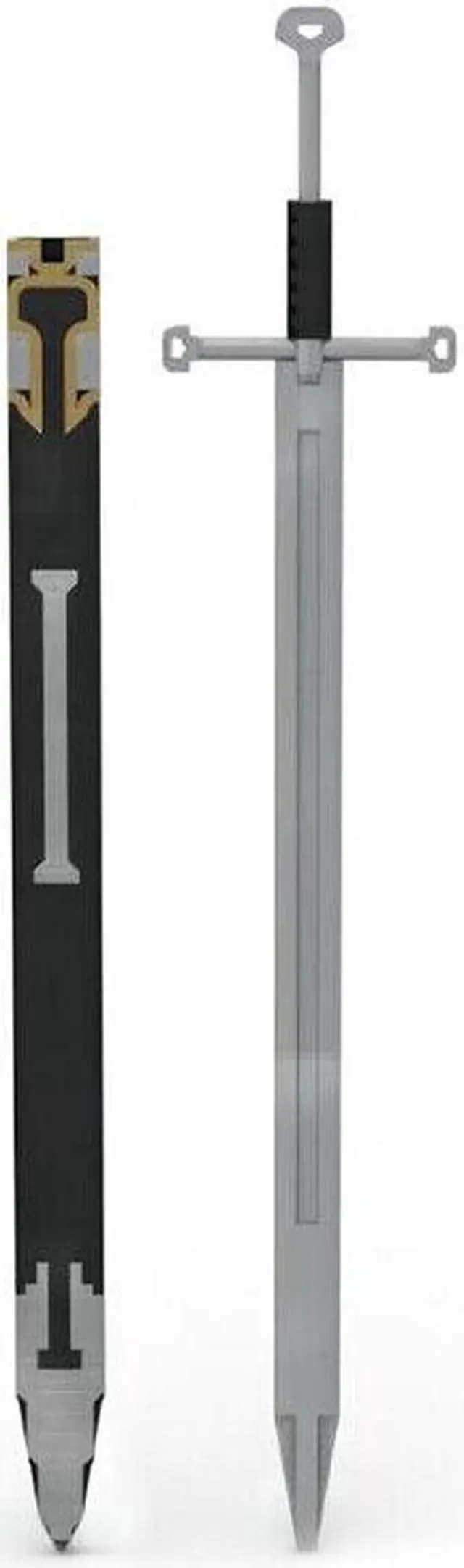 Main image of ZITIANYOUBUILD Medieval Sword with Scabbard Model 655 Pieces Building Toys & Blocks MOC