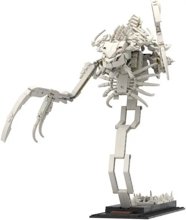 Alt view image 2 of 7 - ZITIANYOUBUILD Hydralisk Game Monster Model from Real-time Strategy Game 592 Pieces MOC