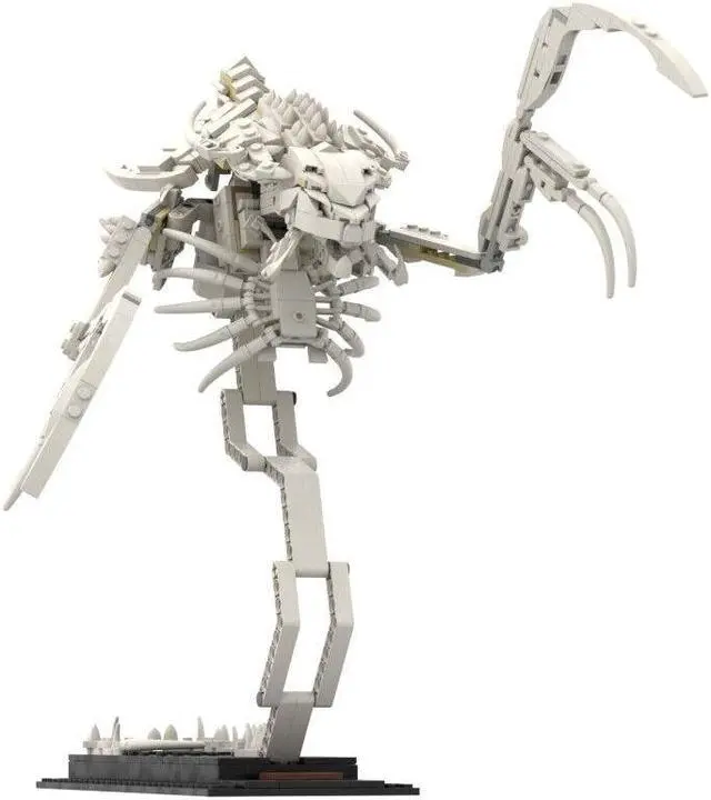 Alt view image 5 of 7 - ZITIANYOUBUILD Hydralisk Game Monster Model from Real-time Strategy Game 592 Pieces MOC