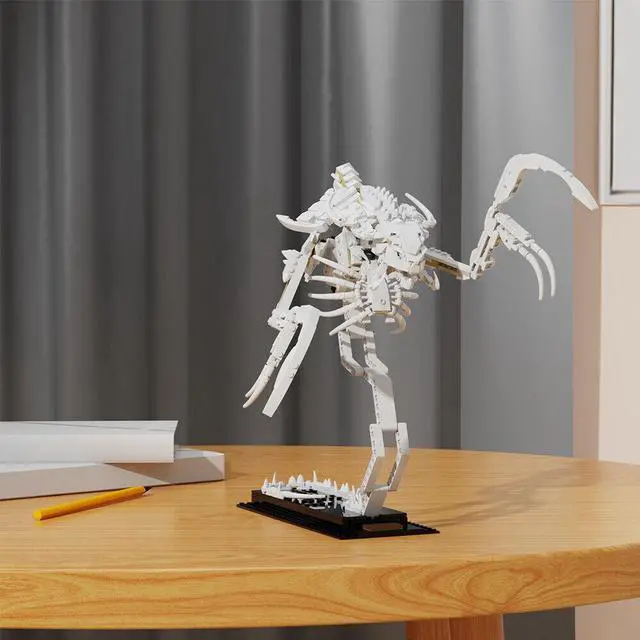 Alt view image 4 of 7 - ZITIANYOUBUILD Hydralisk Game Monster Model from Real-time Strategy Game 592 Pieces MOC