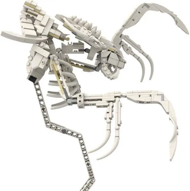 Alt view image 3 of 7 - ZITIANYOUBUILD Hydralisk Game Monster Model from Real-time Strategy Game 592 Pieces MOC